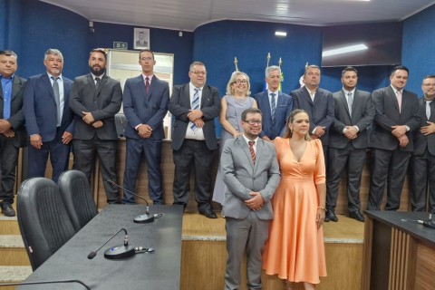 Posse de Cinthia Pereira, José Maria e Vereadores Marca Início da Gestão 2025-2028 em Cambuí
