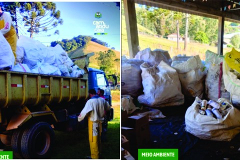 Campanha de Recebimento Itinerante de Embalagens de Agrotóxicos em  Camanducaia é um sucesso de sustentabilidade