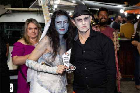 Halloween no Mercadão de Cambuí combina diversão e solidariedade
